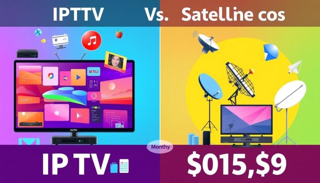 IPTV Costs and Satellite Costs Comparison IPTV Costs and Satellite Costs Comparison