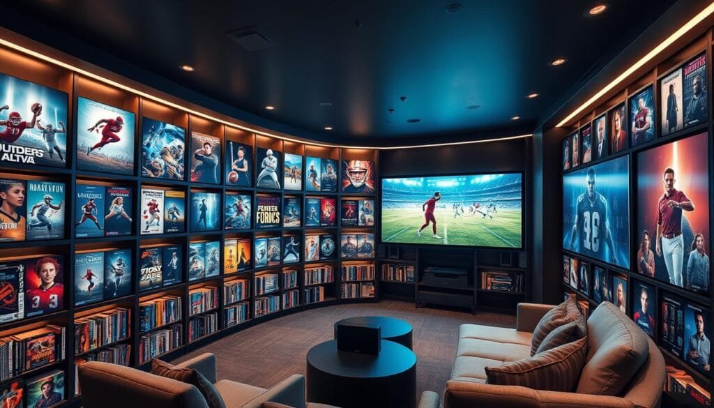 VOD library with on-demand content VOD library with on-demand content